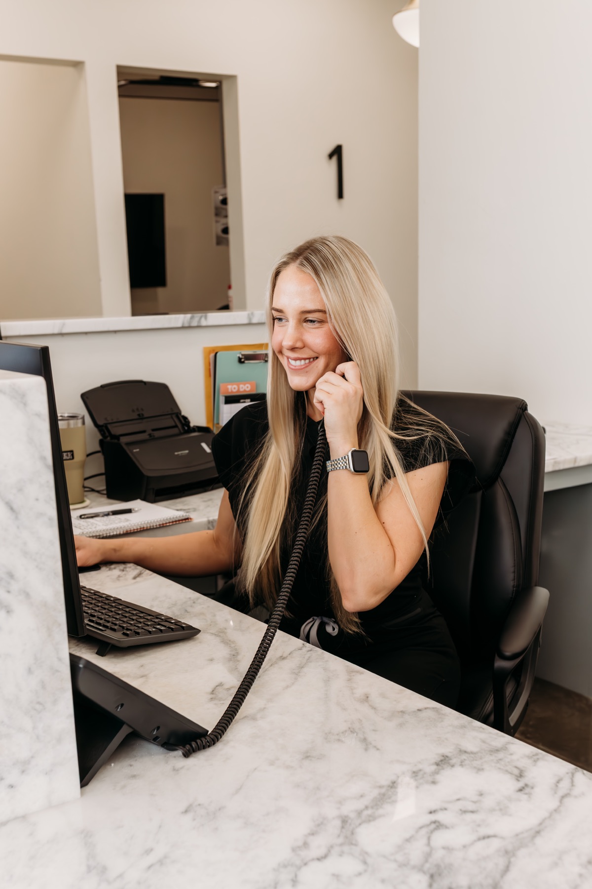 Dental operatory at Optimum Dental of Newcastle