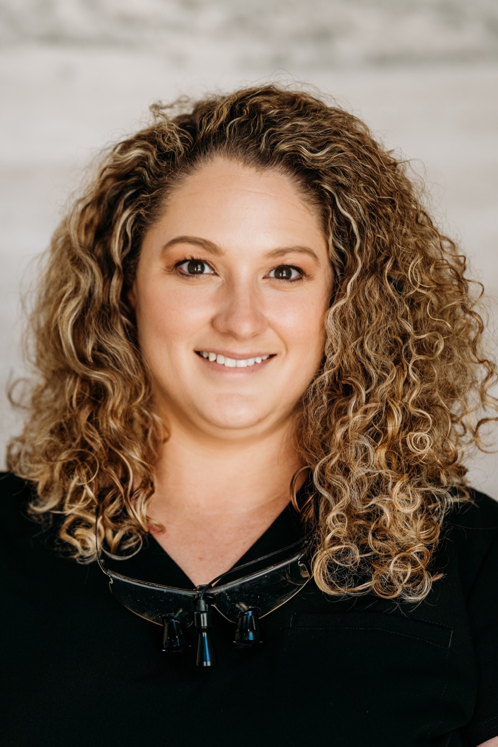 Portrait of Hannah, dental hygienist