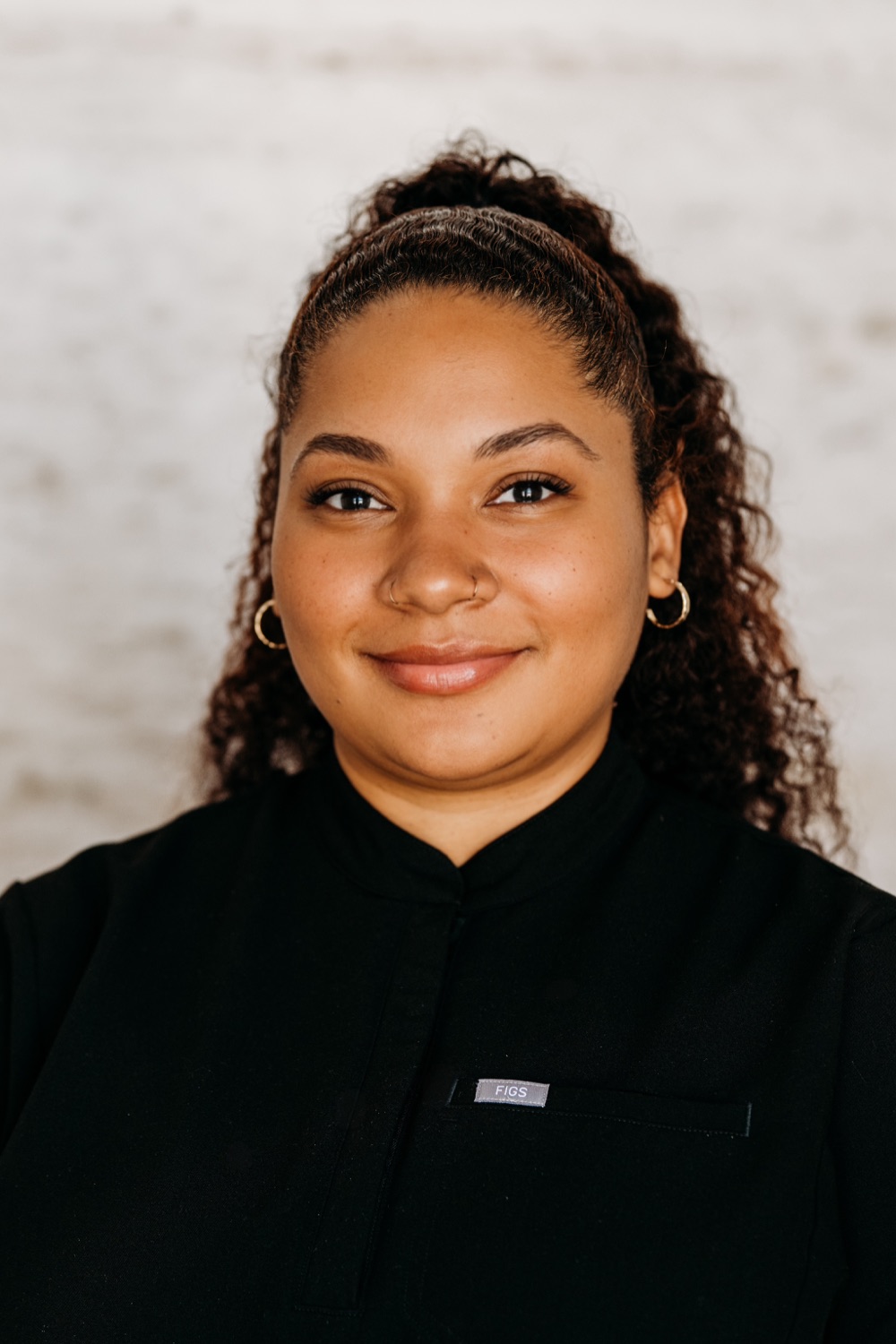 Portrait of Precious, dental assistant